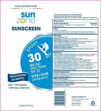 UB-024321 SunZone_Sport_US_SPF30_Can r1.jpg image description - UB 024321 SunZone Sport US SPF30 Can r1